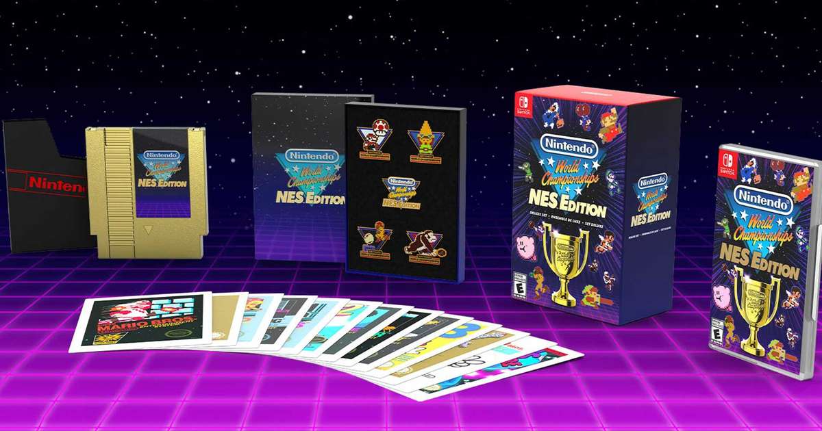 Edição especial física de Nintendo World Championships será