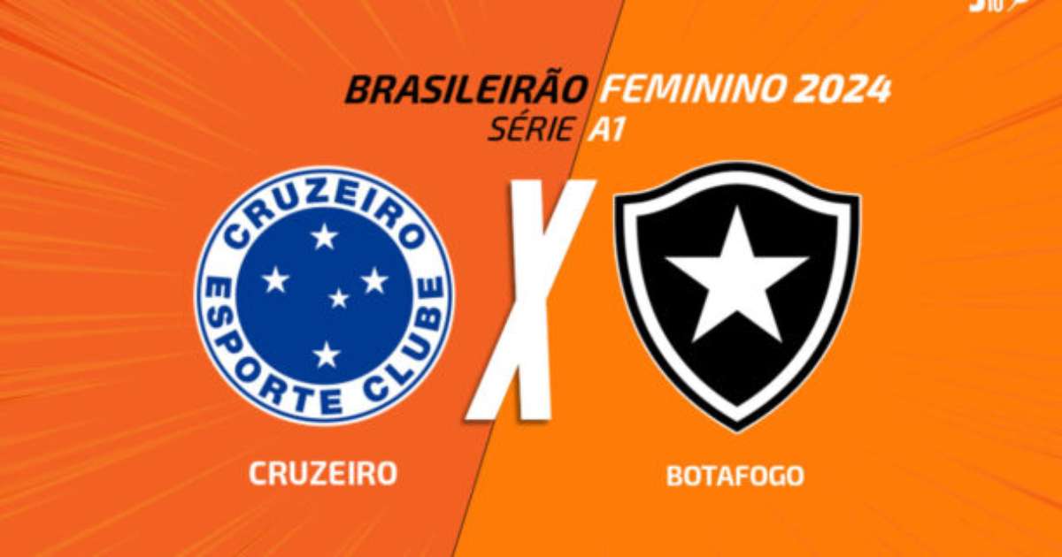 Cruzeiro e Botafogo pelo Brasileirão Feminino: onde assistir, escalações e arbitragem