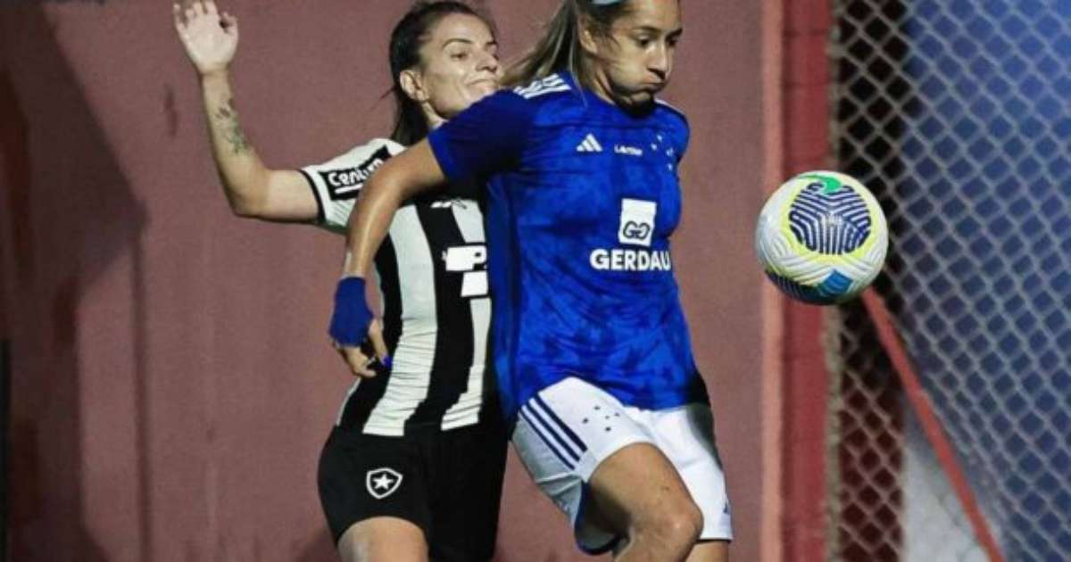 Cruzeiro vence Botafogo e retorna à zona de classificação no Brasileiro feminino.