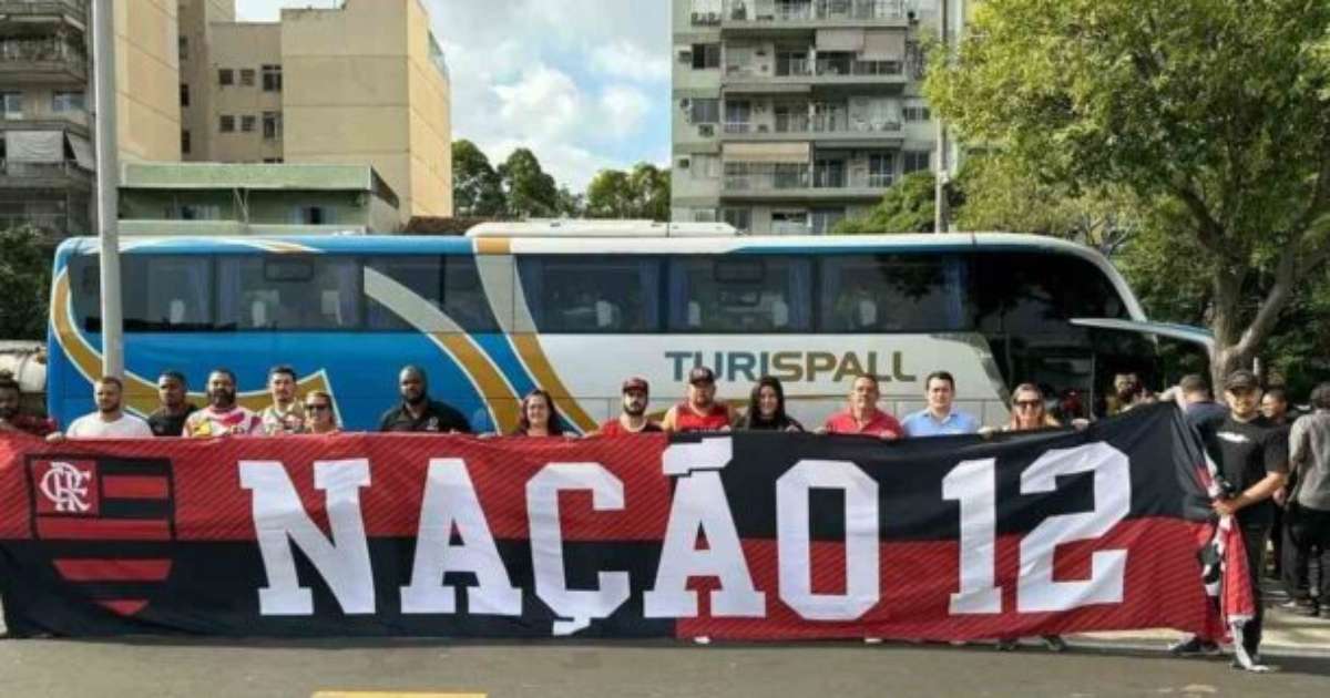 Torcida do Flamengo se solidariza com vítimas do Rio Grande do Sul.