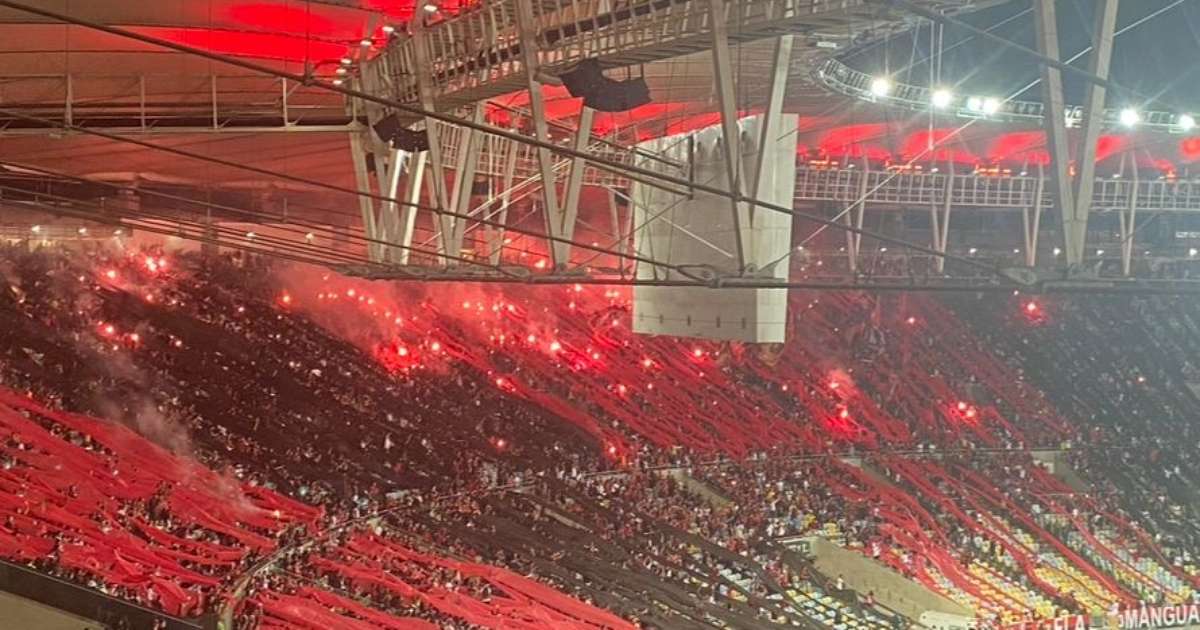 Flamengo denunciado pela Conmebol por uso de bombas em Libertadores.