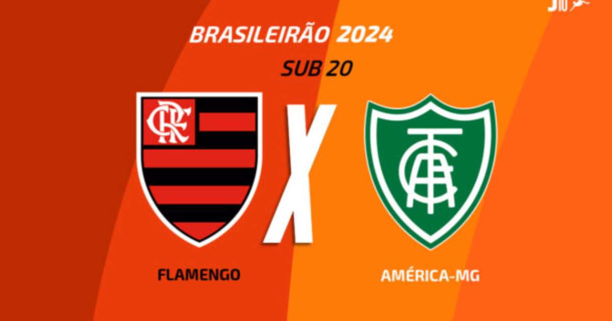 Flamengo x América-MG: onde ver, times e arbitragem do Brasileirão Sub-20