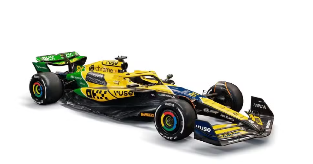 McLaren lança pintura em homenagem a Ayrton Senna para o GP de Mônaco