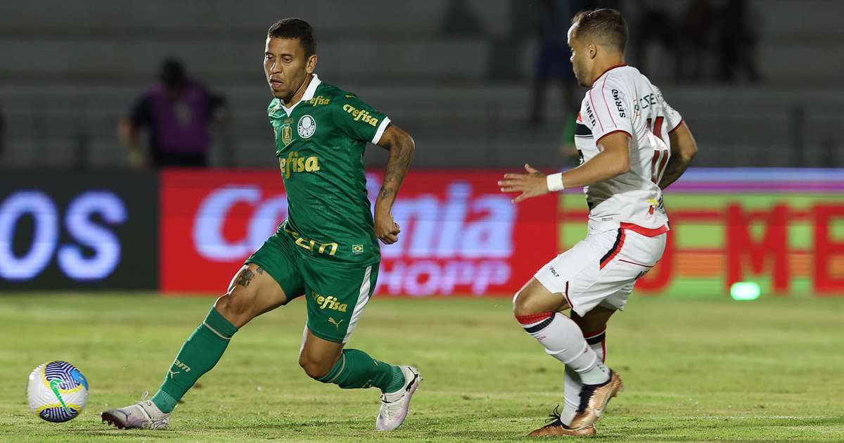 Palmeiras empata com Botafogo-SP e assegura vaga na Copa do Brasil