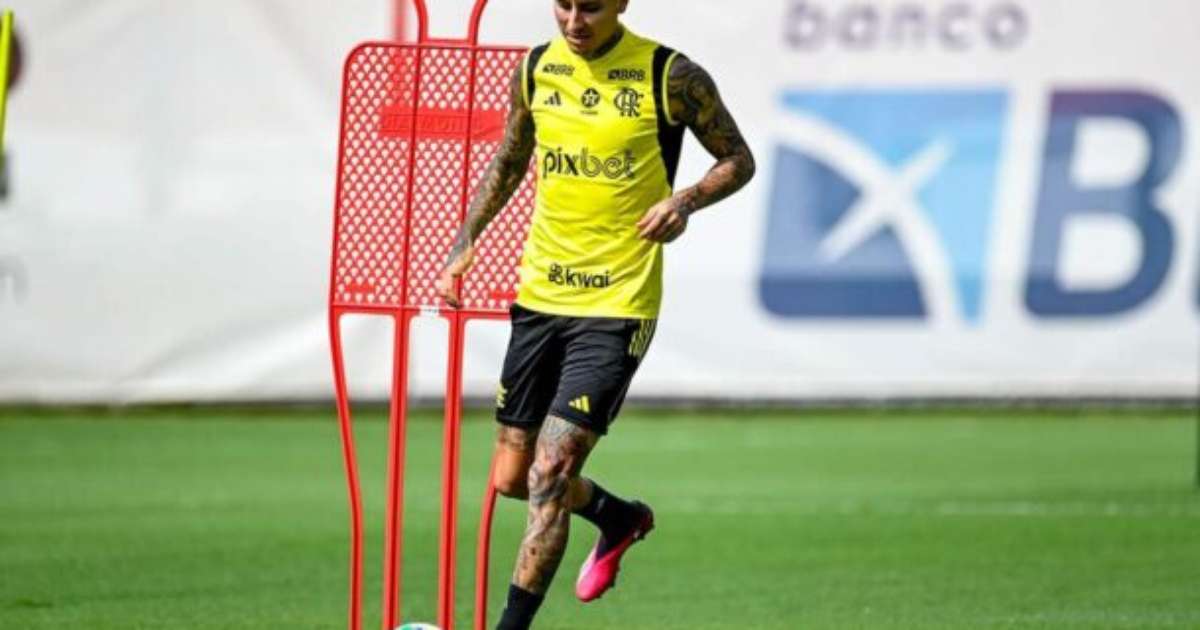 Pulgar treina para enfrentar o Millionarios em próxima partida.