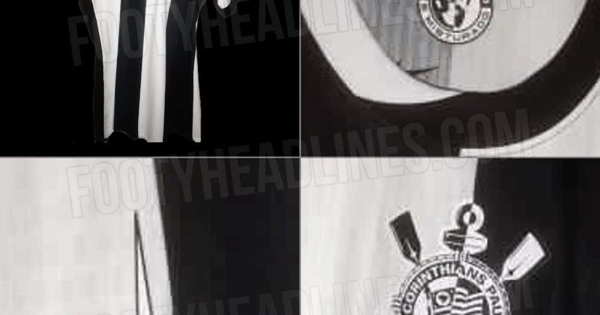 Vazamento: suposta terceira camisa do Corinthians para 2024 é revelada.