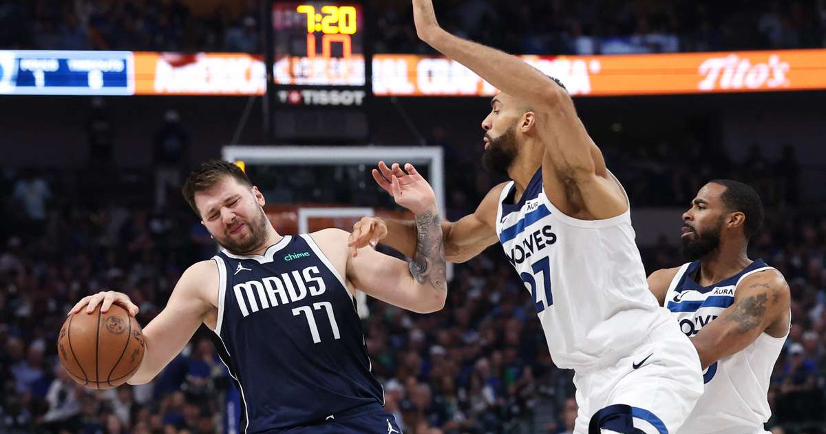 Luka Doncic e Kyrie Irving detonam o Minnesota Timberwolves e colocam o ...