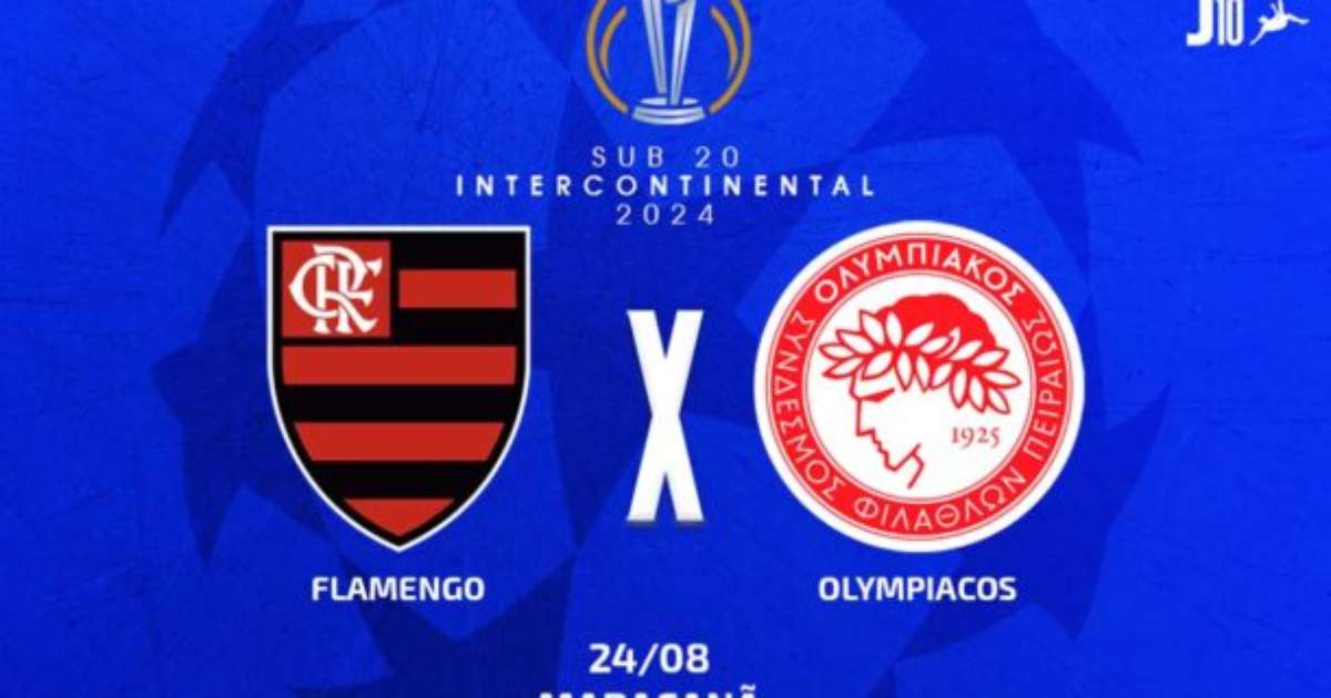 Final sub-20 entre Flamengo e Olympiacos no Maracanã define campeão internacional.