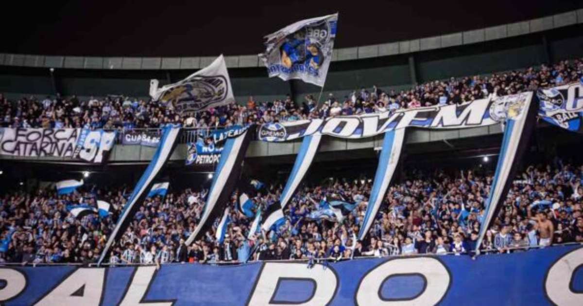 Grêmio vende mais de 20 mil ingressos para partida no Couto Pereira.