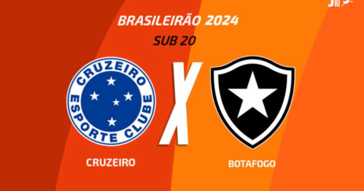 Cruzeiro x Botafogo (Brasileirão Sub-20): transmissão, times e arbitragem anunciados.
