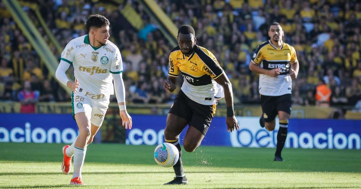 Gómez e Lázaro garantem vitória do Palmeiras sobre o Criciúma nos acréscimos.