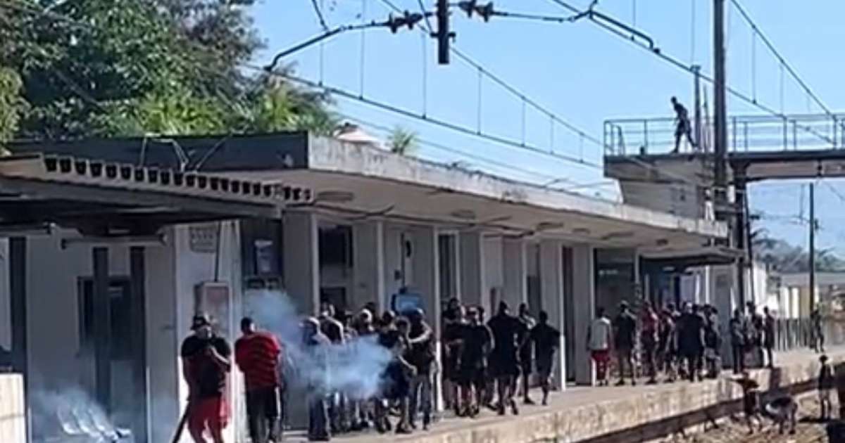Torcedores de Vasco e Flamengo se envolvem em confronto pré-clássico no Maracanã