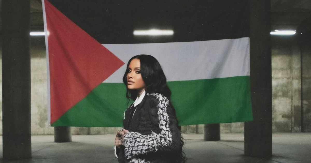 Kehlani lança videoclipe e demonstra apoio à Palestina