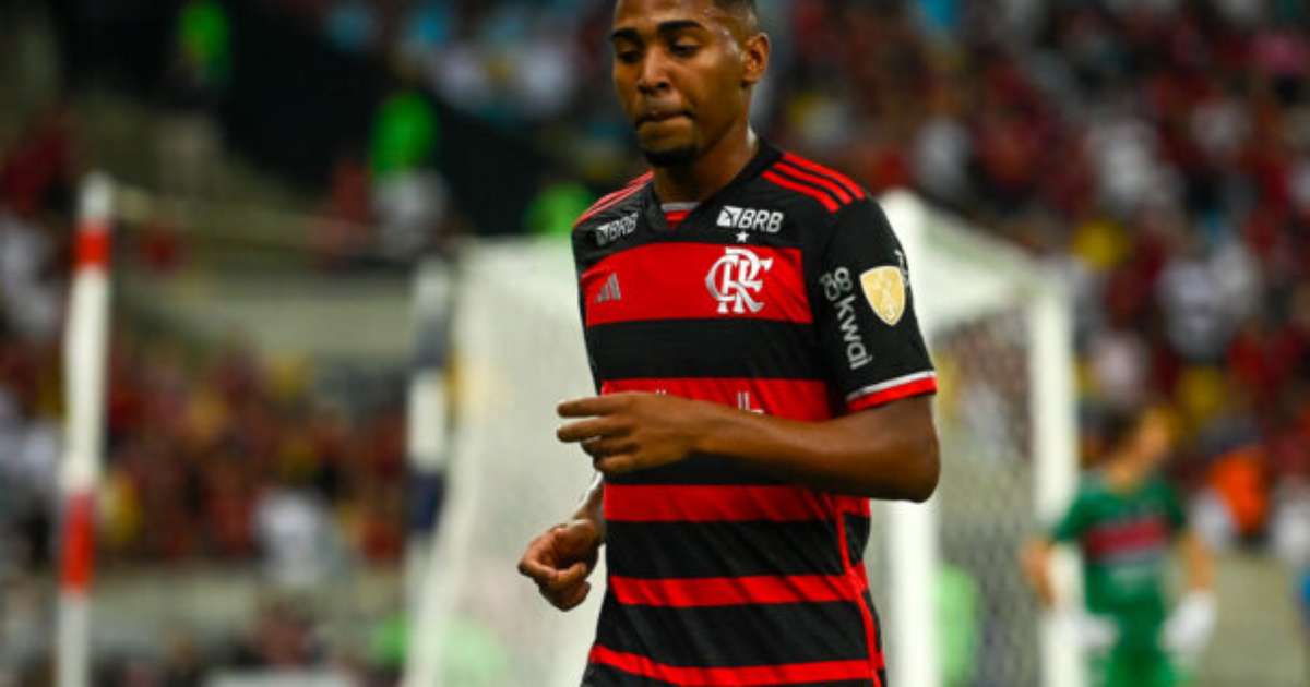 Lorran desfalca Flamengo nos treinos durante Data-Fifa.