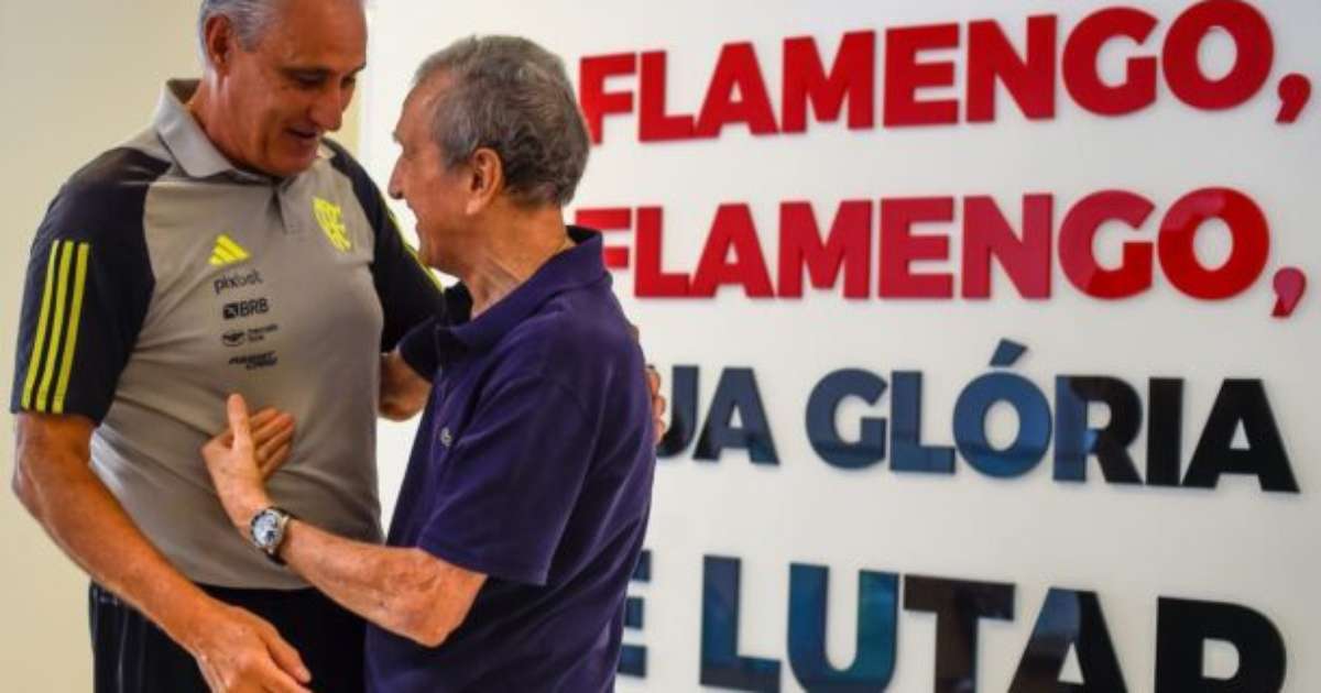 Parreira, Técnico Campeão do Mundo em 1994, Visita o Ninho do Urubu