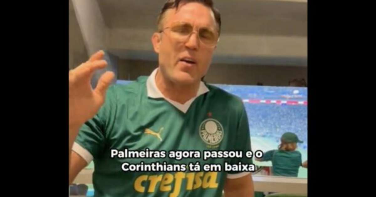 Chael Sonnen provoca Casimiro após derrota do Vasco para o Palmeiras.