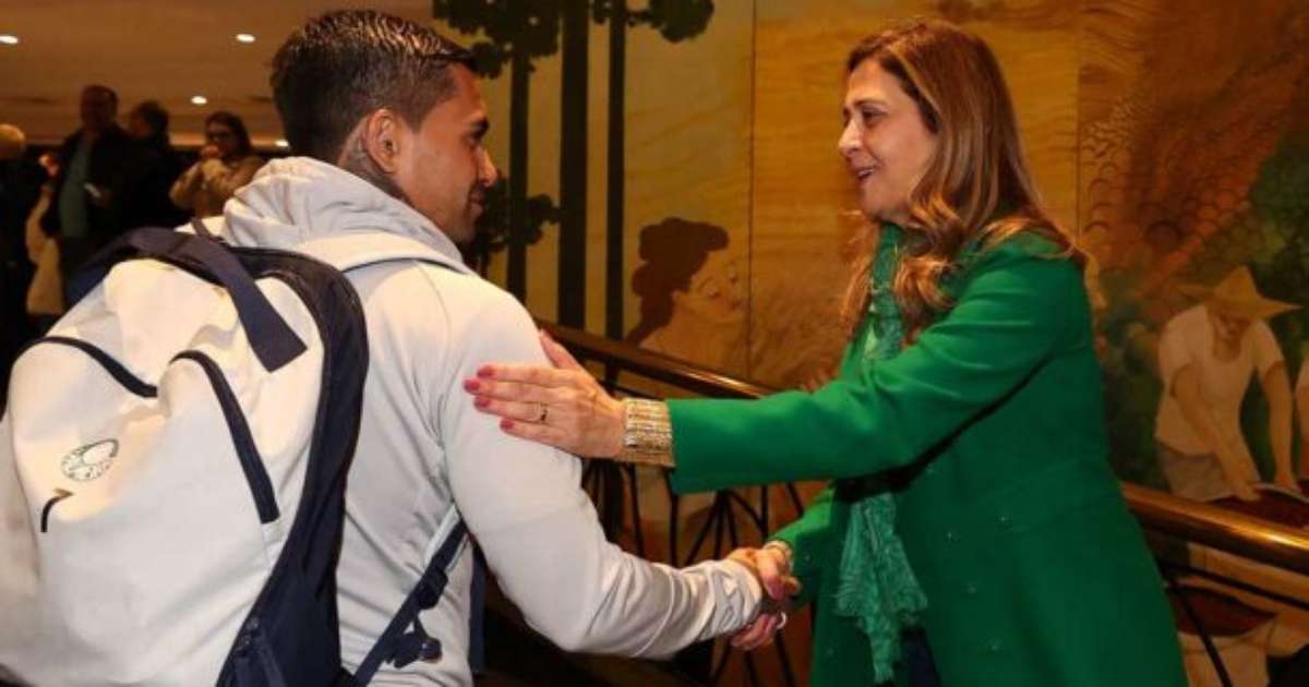 Leila espera que Dudu honre compromisso com Palmeiras e Cruzeiro.