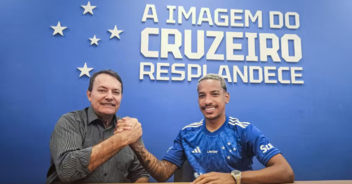 Cruzeiro oficializa a compra do jogador Matheus Pereira