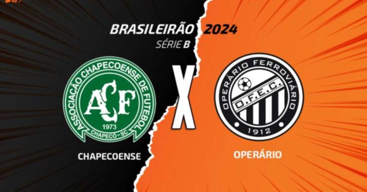 Chapecoense x Operário: onde assistir, escalações e arbitragem