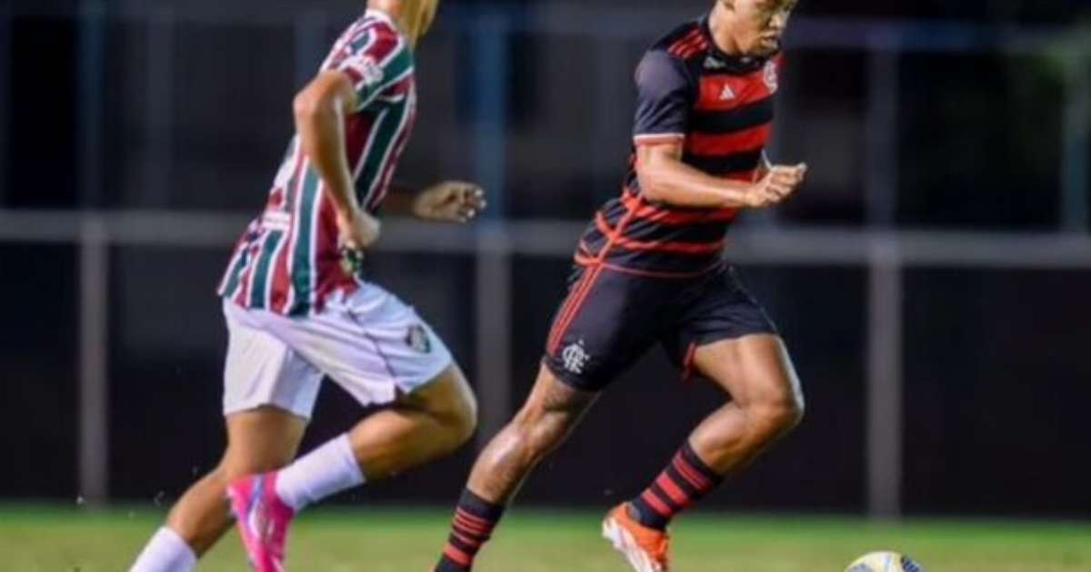Fluminense quebra invencibilidade do Flamengo no Brasileirão Sub-20