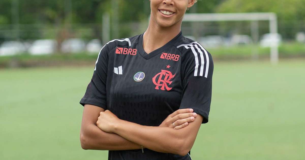 Laisla, goleira do Flamengo sub-20, confiante na classificação no campeonato.