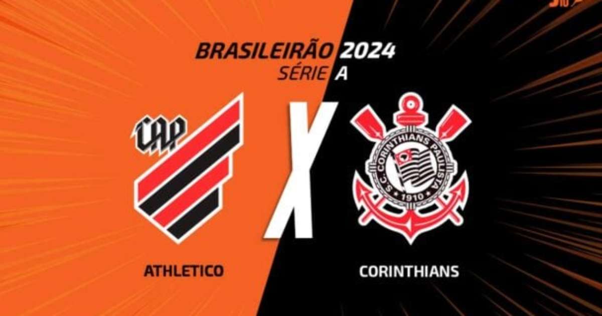 Athletico x Corinthians: Onde assistir, escalações e arbitragem no futebol brasileiro.