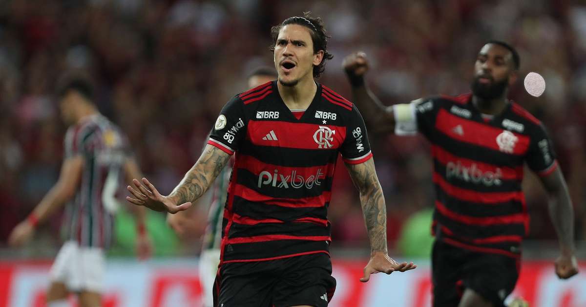 Pedro garante vitória do Flamengo com gol decisivo; confira as notas dos jogadores.