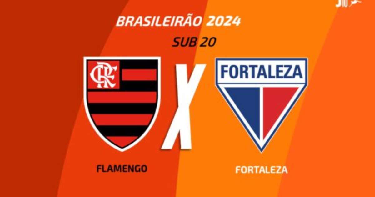 Flamengo x Fortaleza: como assistir, escalações e arbitragem no Brasileirão Sub-20.