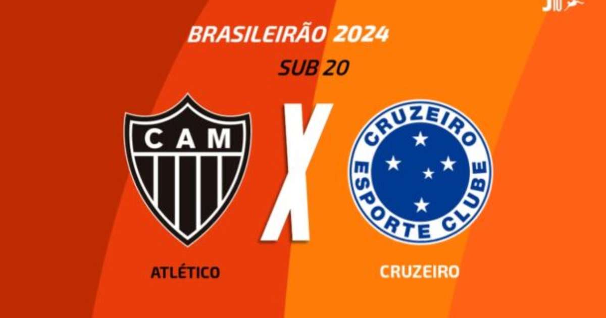 Atlético x Cruzeiro: Brasileirão Sub-20, transmissão, escalações e arbitragem.