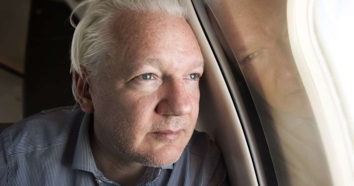 The website says the trip with Julian Assange is the most monitored in the world