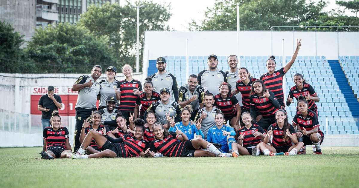 Flamengo avança de fase no Brasileiro Feminino Sub-20 com goleada sobre Cefama