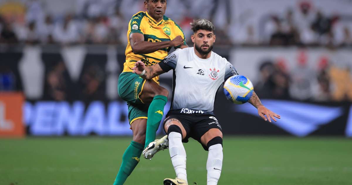 Corinthians empata com o Cuiabá, mantém-se na zona de rebaixamento e pressiona António Oliveira.