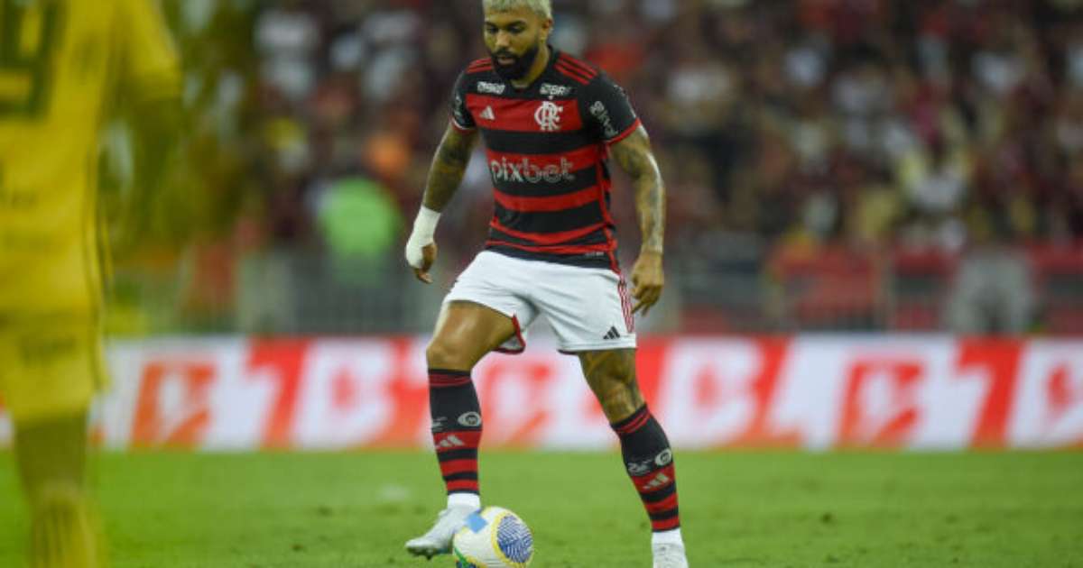 Flamengo decide deixar Gabigol de fora do confronto contra o Cruzeiro.