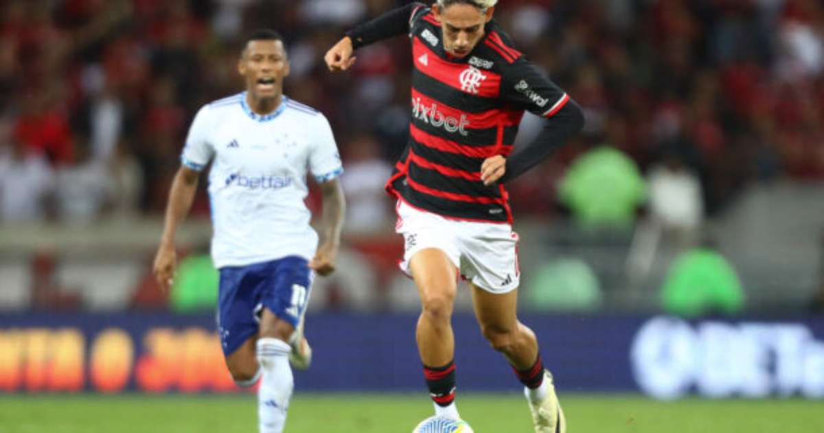 ESTREOU! Garoto estreiou pelo Fla contra o Cruzeiro e agradeceu carinho da torcida
