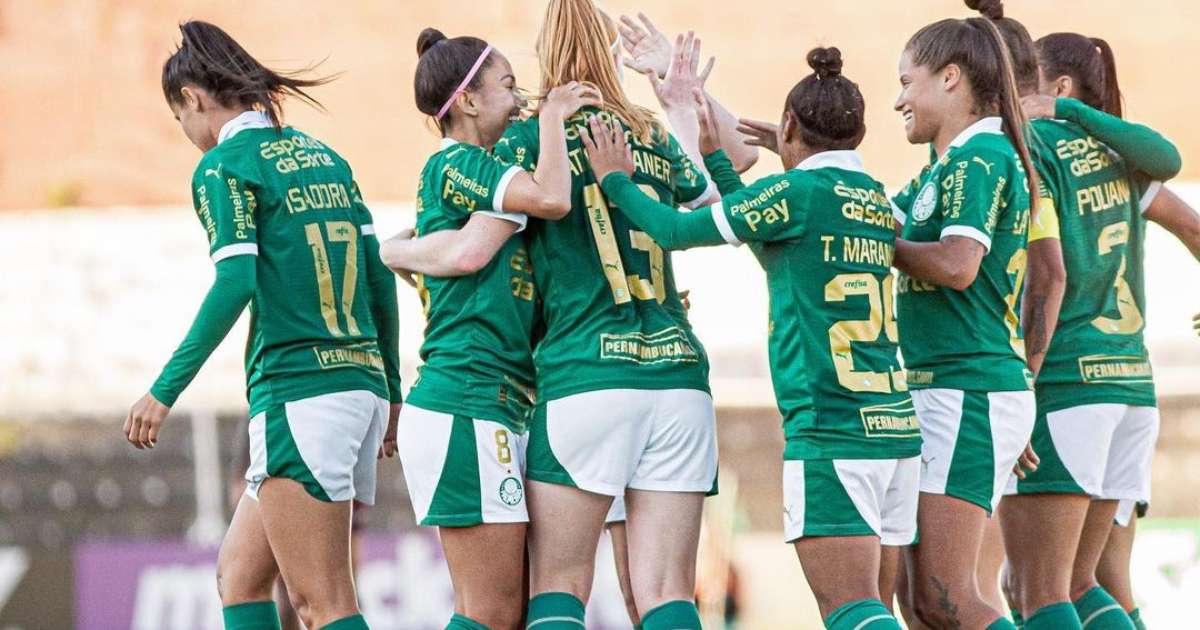Palmeiras goleia Realidade Jovem no Paulista Feminino