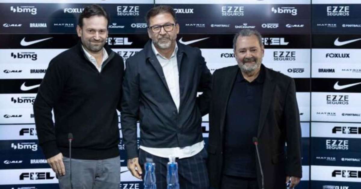 Corinthians anuncia novos CEO e diretor com compromisso orçamentário.