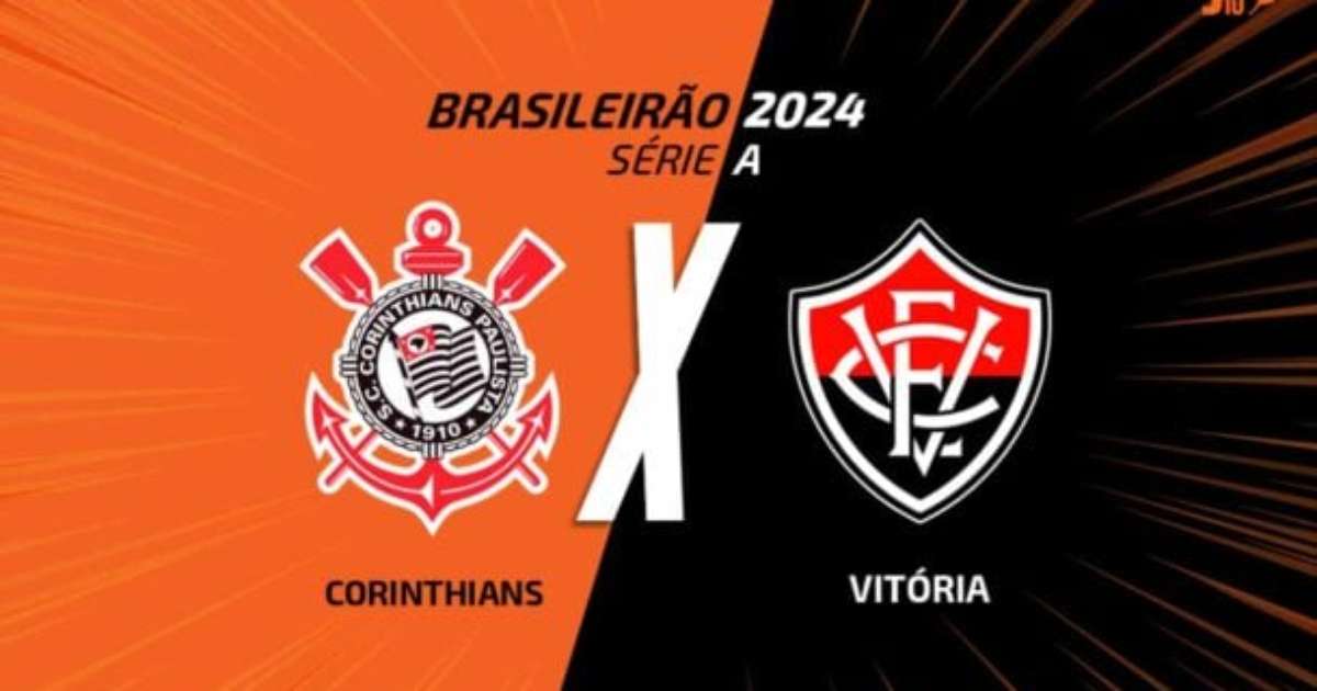 Corinthians enfrenta o Vitória com transmissão ao vivo da Voz do Esporte.