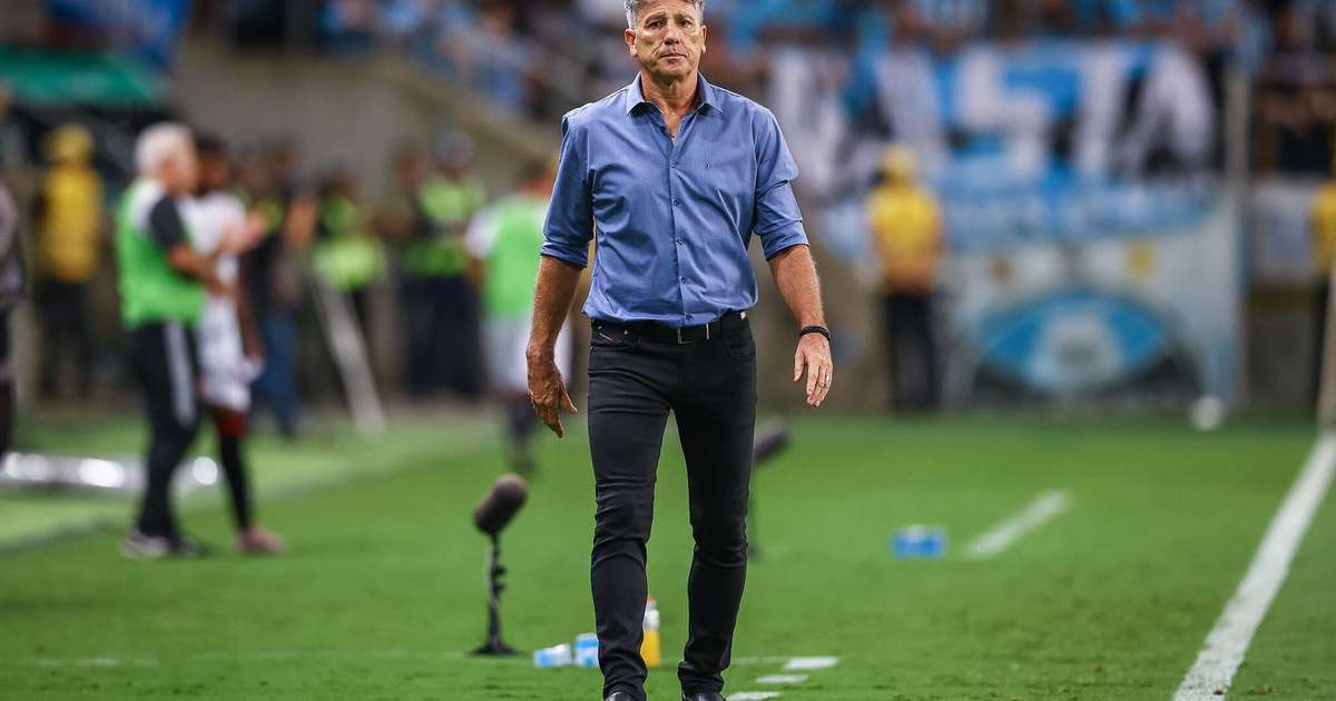 Renato gaúcho envia mensagem para torcida após ser criticado no Grêmio