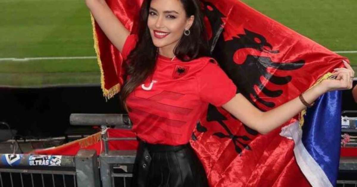 Apresentadora Da Alb nia Viraliza Ap s Torcida E Fotos Na Eurocopa