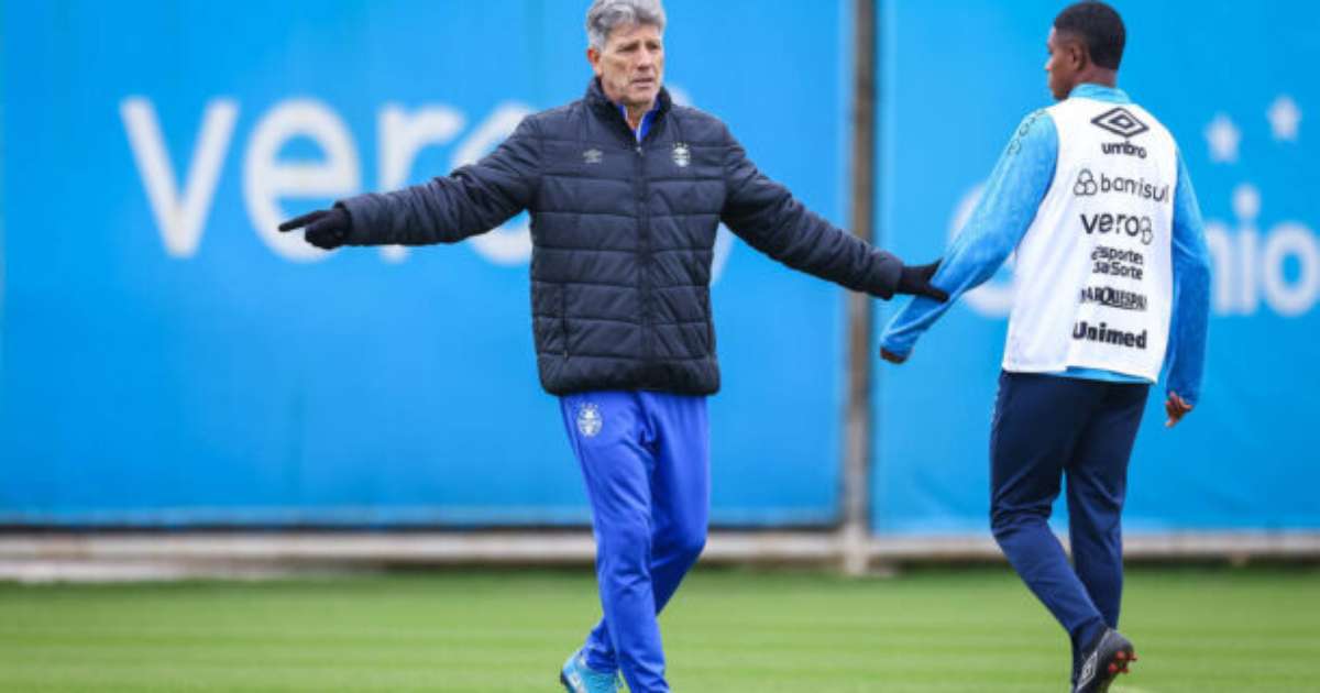 Grêmio deve encarar o Cruzeiro com três alterações no time titular