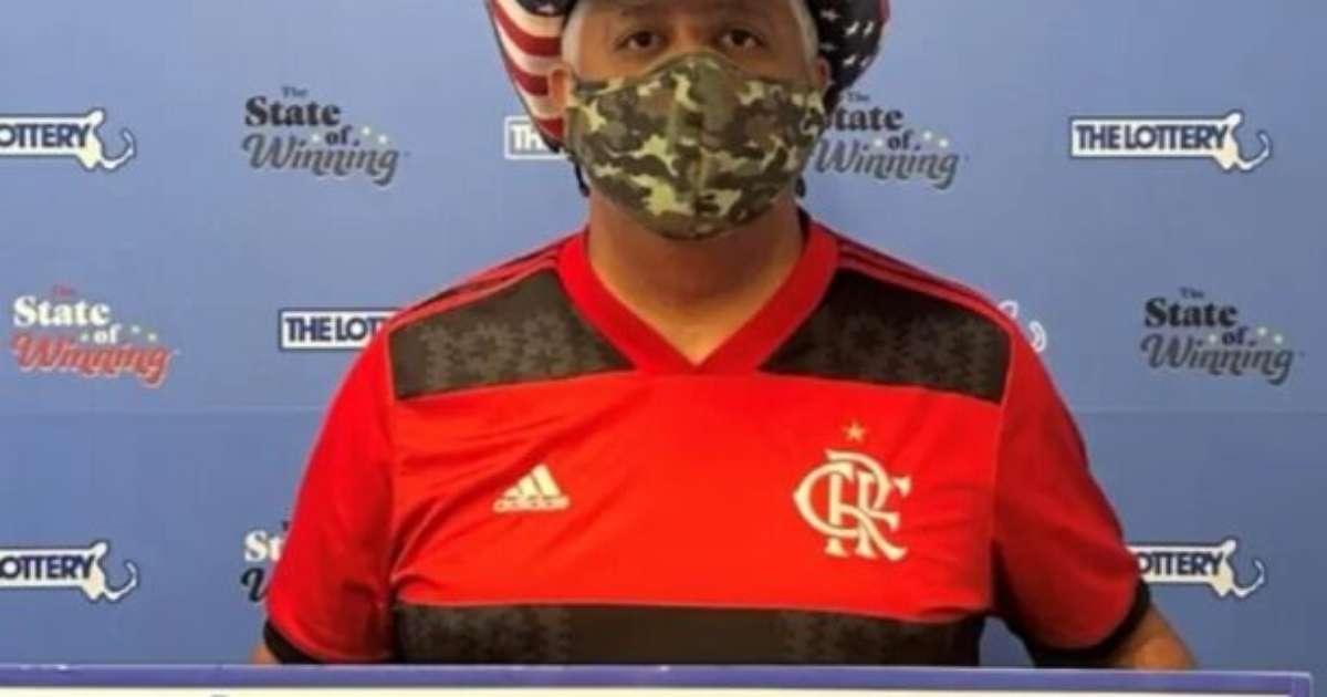 Torcedor do Flamengo fatura R$ 5 milhões em loteria nos EUA
