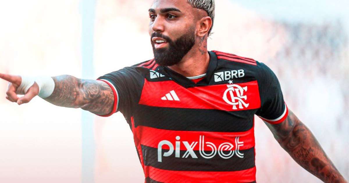 Flamengo relaciona Gabigol para jogo contra o Fortaleza