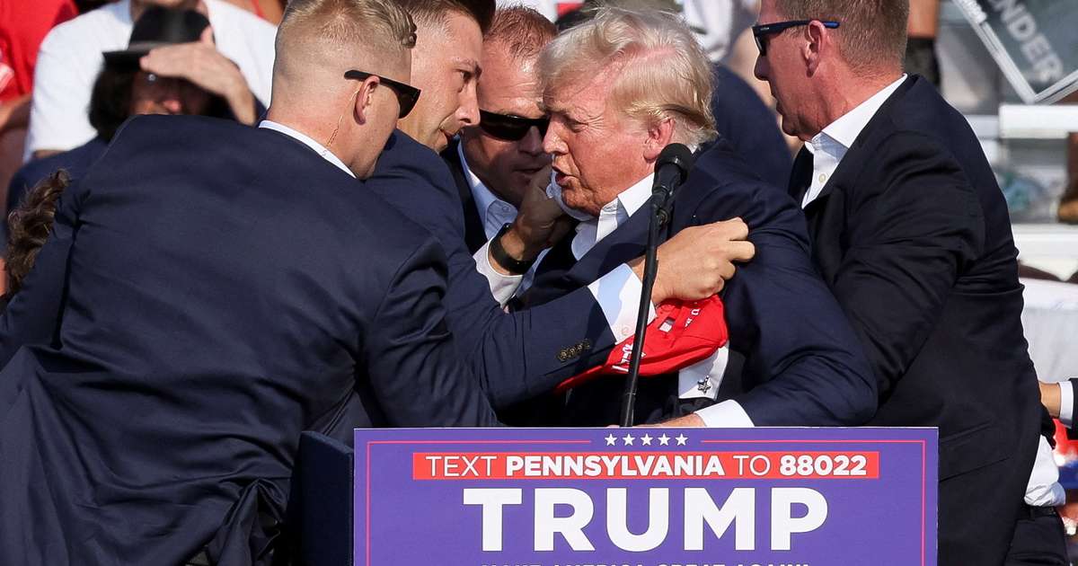 Trump diz que tiro perfurou orelha: 'Senti a bala rasgando a pele'