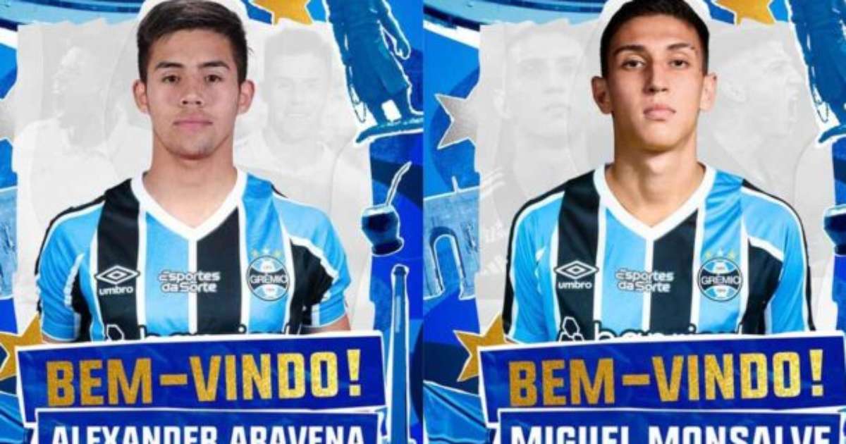 Grêmio investe R$ 32,6 milhões em dois reforços para equipe.