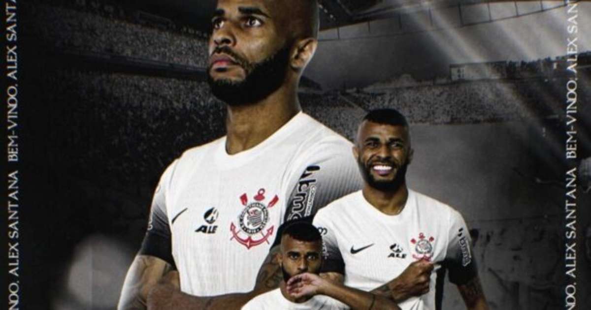 Corinthians oficializa contratação de Alex Santana para reforçar o elenco.