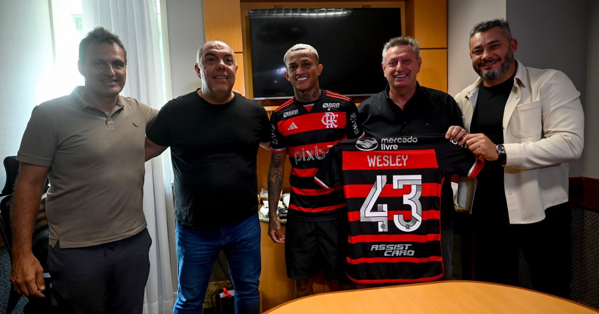Flamengo Renova Contrato de Wesley até Fim de 2028.