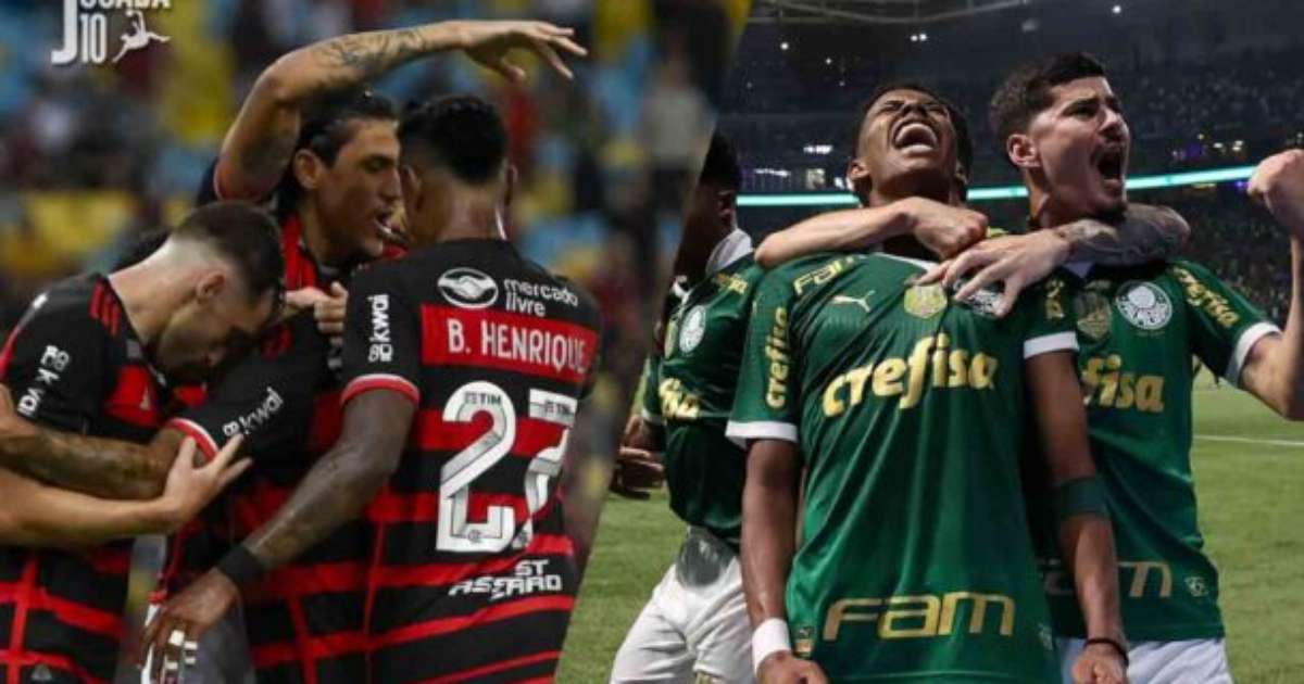 Confronto entre Flamengo e Palmeiras na Copa do Brasil agita redes sociais