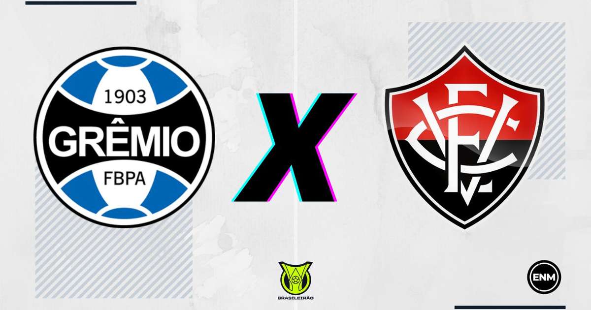 Grêmio x Vitória: Escalações, transmissão, retrospecto e palpites para o Confronto.
