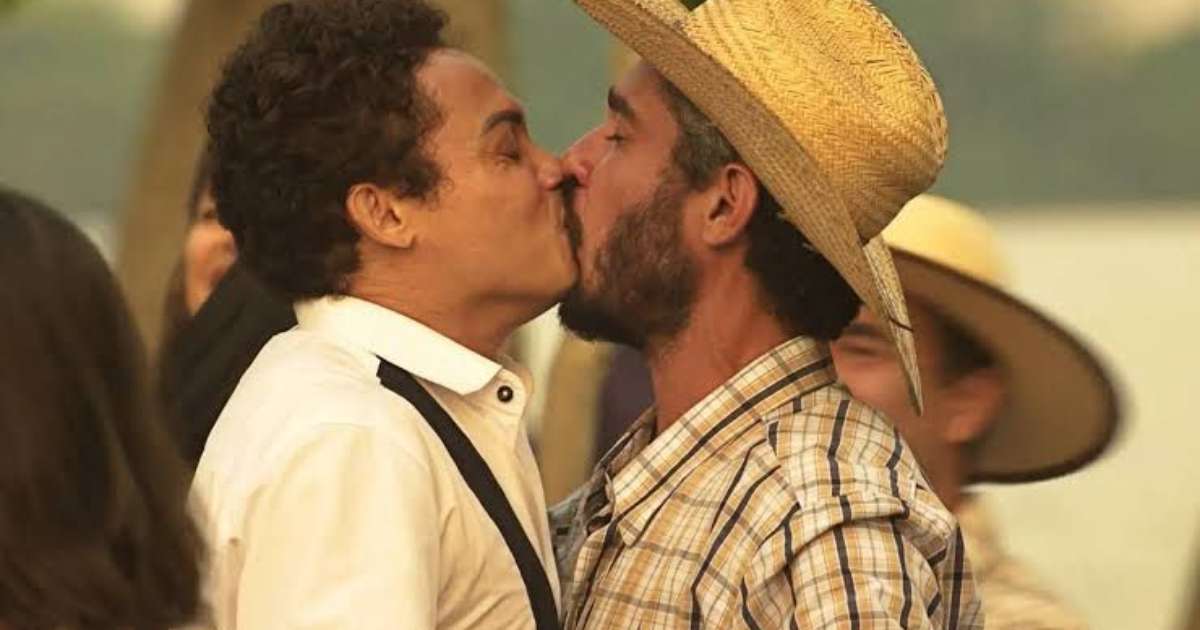 Thommy Schiavo protagonizou beijo gay com Silvero Pereira em 'Pantanal'