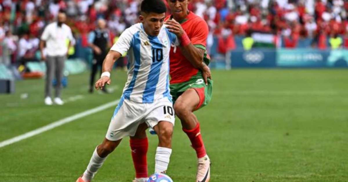 Paris-2024: Argentina perde para o Marrocos em jogo marcado por confusão histórica